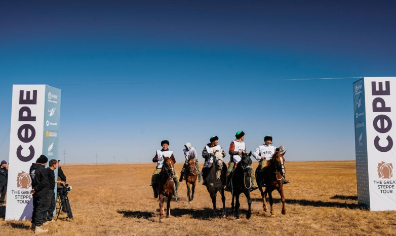 В Казахстане проходит республиканский конный марафон-байге «Ұлы дала жорығы»