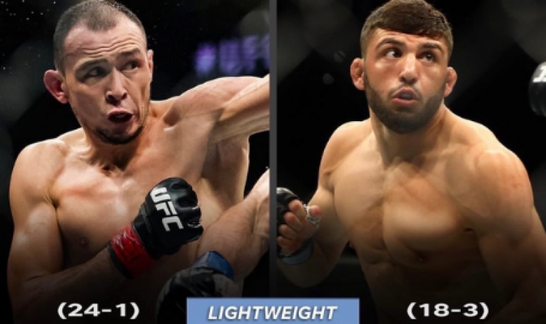 Исмагулов проведёт бой с Царукяном на турнире UFC