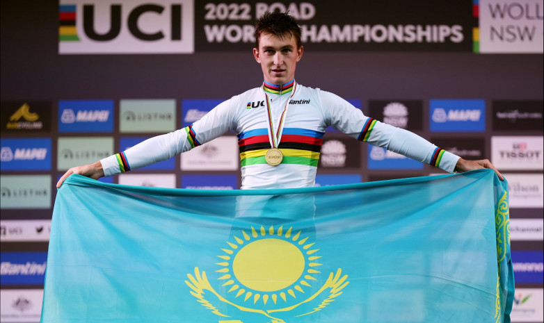 Казахстан завоевал золото на чемпионате мира по велоспорту на шоссе