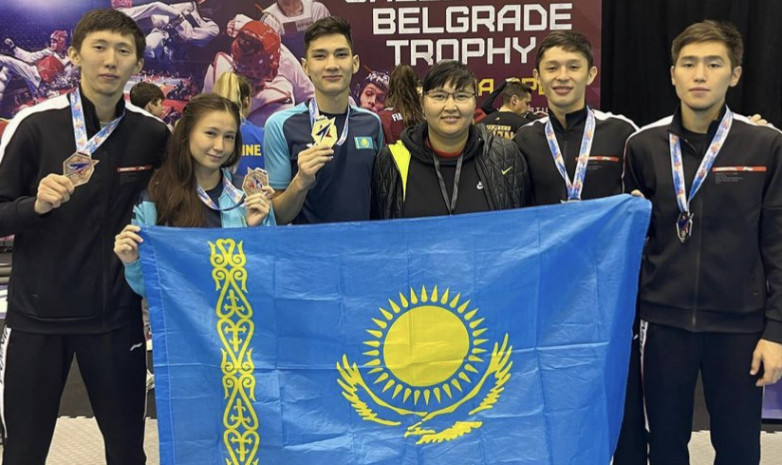Казахстанцы завоевали пять медалей на турнире в таэквондо в Сербии