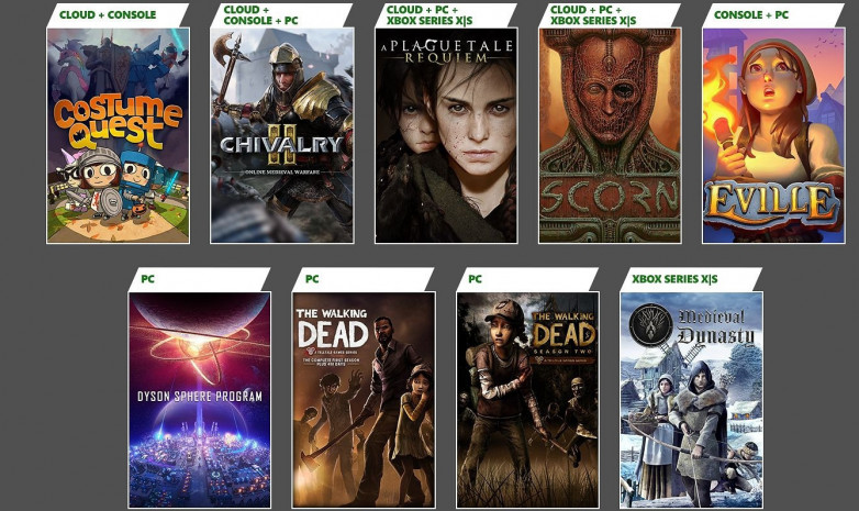 Microsoft назвала новые игры для Xbox Game Pass
