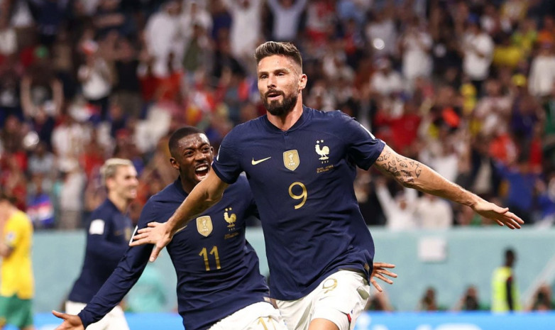 Оливье Жиру, оформивший дубль в матче ЧМ-2022, повторил рекорд сборной Франции