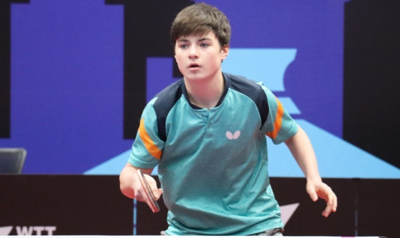 Казахстанец завоевал «бронзу» на международном турнире по настольному теннису в Словакии