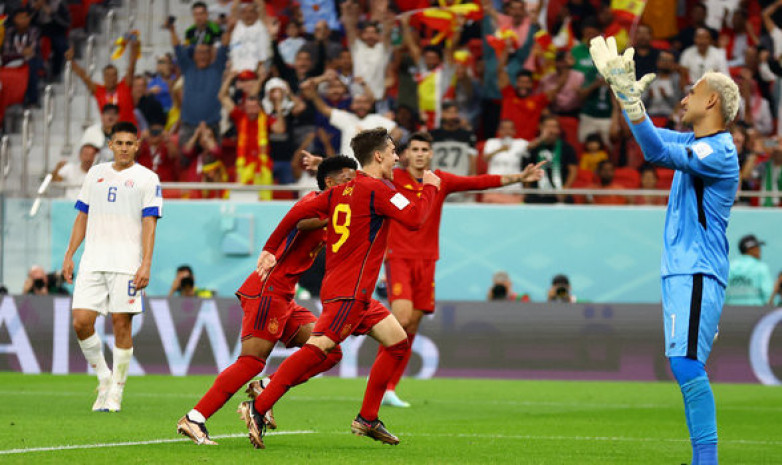 Испания әлем чемпионатында Коста-Риканы тас -талқан етті