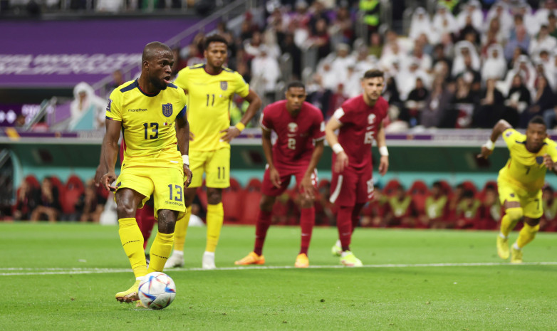 Эннер Валенсия забил 5 голов сборной Эквадора на чемпионатах мира подряд. До рекорда остался 1 мяч
