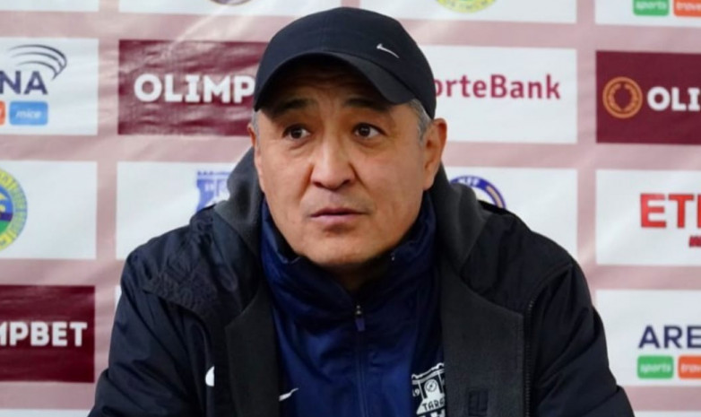 «Нарушил нашу тактику». Нурмат Мирзабаев разобрал матч «Тараза» в заключительном туре КПЛ-2022