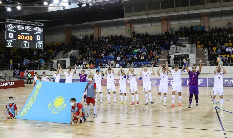 Сборная Казахстана всухую разгромила Черногорию в отборе на ЧМ-2024