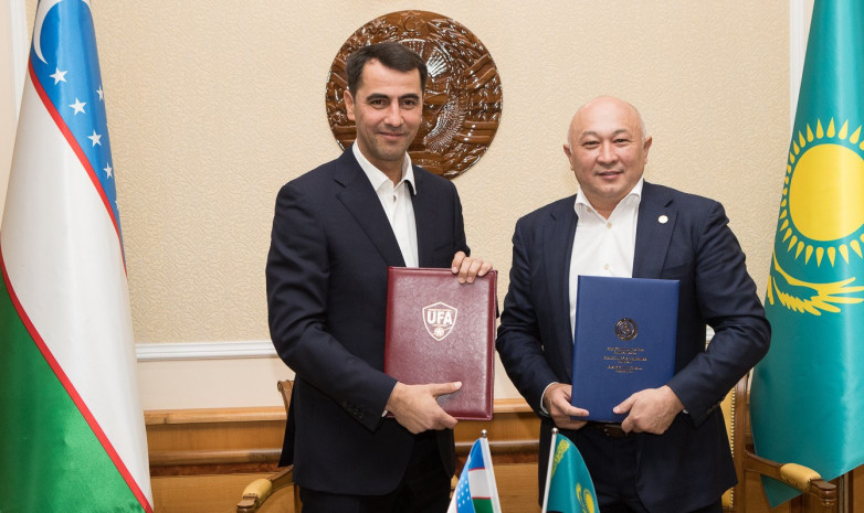 Казахстан и Узбекистан будут совместно развивать футбол в Центральной Азии