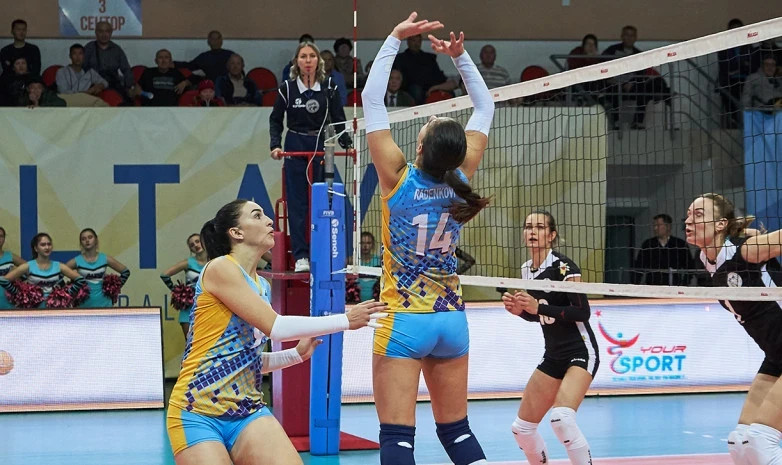 Результаты матчей 1-го дня 1-го тура женского чемпионата Казахстана по волейболу