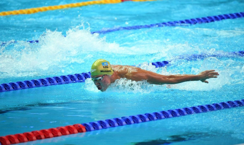 Адильбек Мусин обновил рекорд Казахстана на 50 м баттерфляем, но не вышел в полуфинал ЧМ на короткой воде