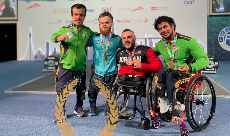 Казахстанцы завоевали четыре «золота» и одну «бронзу» на Кубке мира по пара пауэрлифтингу в ОАЭ
