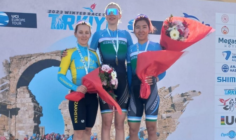Казахстанская велосипедистка стала призером велогонки в Турции