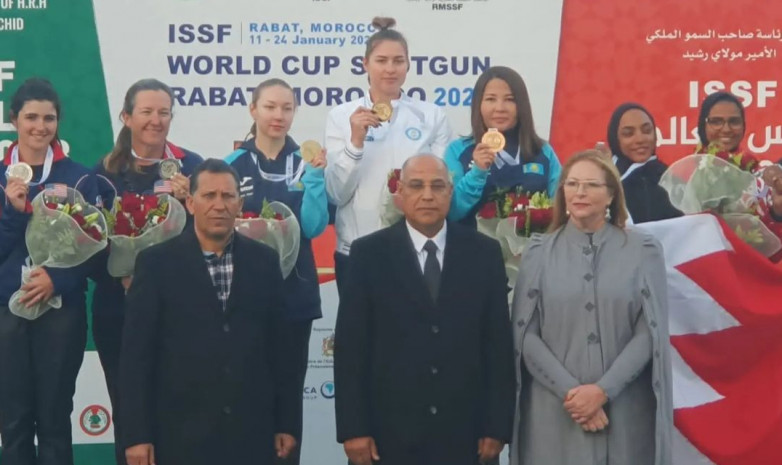 Казахстан завоевал «золото» на Кубке мира по стендовой стрельбе