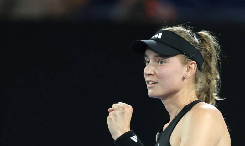 Елена Рыбакина лидирует по количеству эйсов на Australian Open