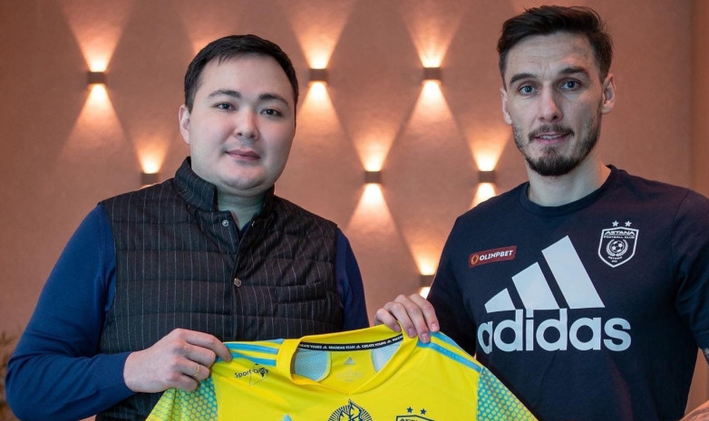 «Астана» заключила контракт с защитником сборной Черногории