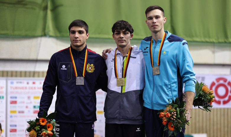 Казахстанский гимнаст стал призером этапа Кубка мира в Германии