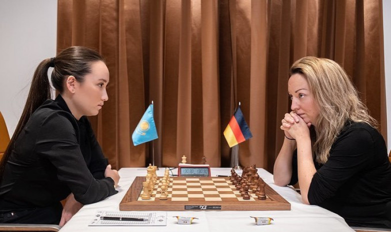 Жансая Абдумалик сыграла вничью в 5-м туре женского Гран-при ФИДЕ в Мюнхене