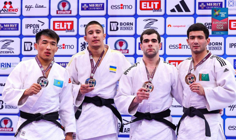 Серебро и бронза: казахстанские дзюдоисты – в числе лучших на Кубке Европы