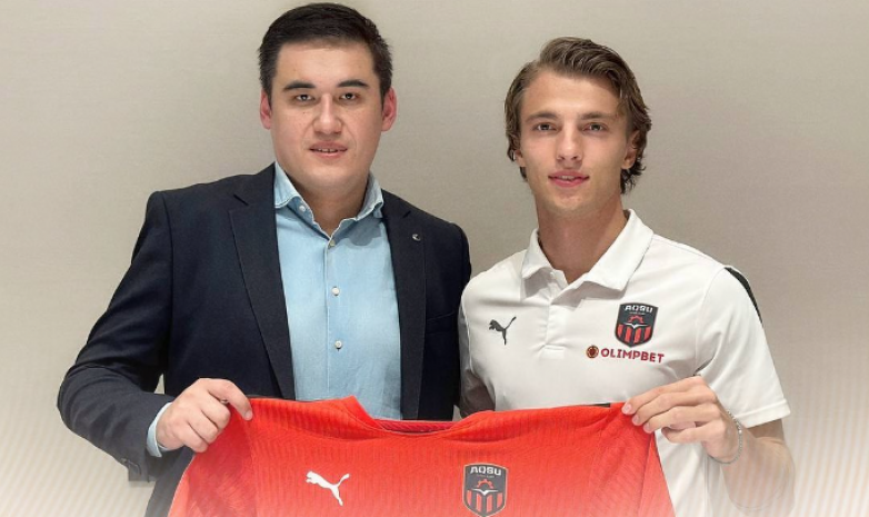 Футбольный клуб «Аксу» подписал контракт с украинским полузащитником