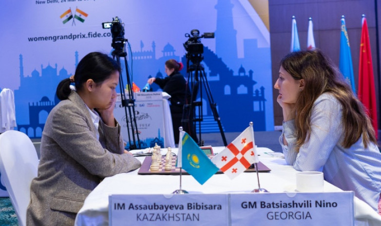 Бибисара Асаубаева вышла в лидеры женского Гран-при ФИДЕ в Нью-Дели