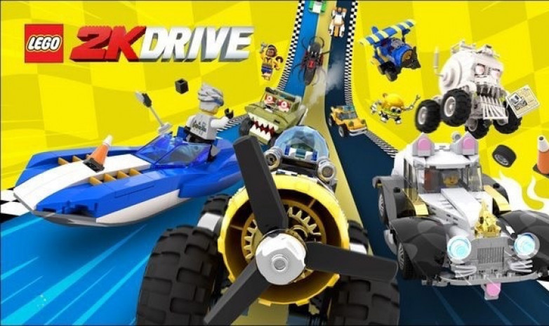 Кадры из LEGO 2K Drive утекли в сеть