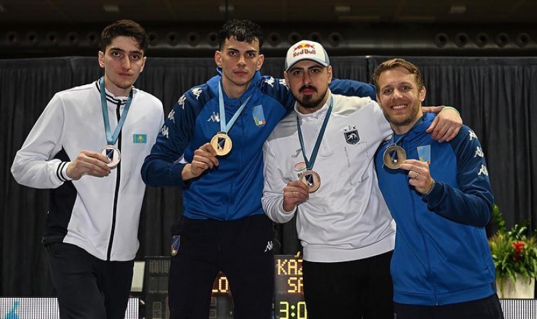 Казахстанский фехтовальщик стал серебряным призером Кубка мира