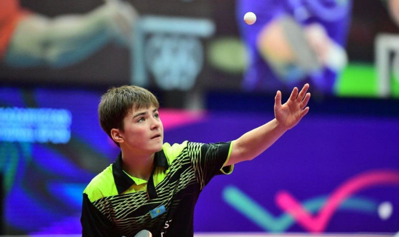Талант из Казахстана взлетел в мировом рейтинге ITTF