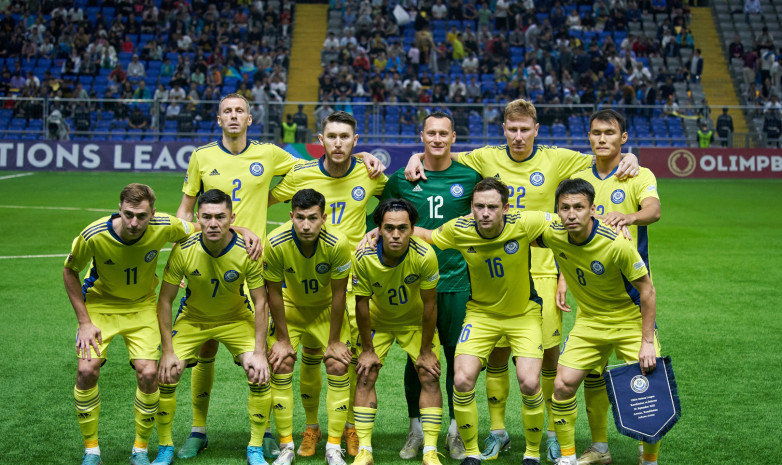 Расширенный состав сборной Казахстана на матчи против Словении и Дании