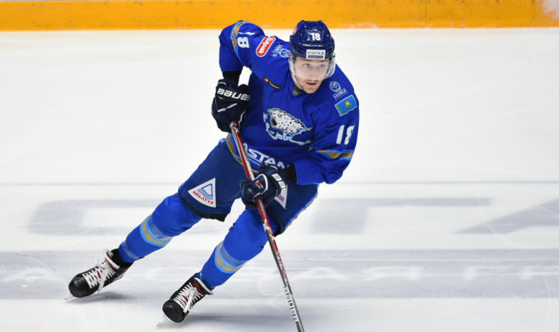 Хет-трик игрока сборной Казахстана помог своему клубу одержать победу в матче плей-офф чемпионата КХЛ
