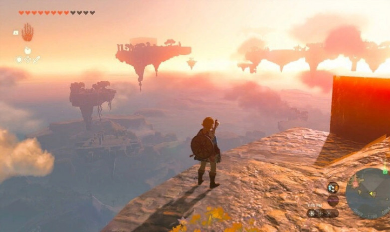В сети появились новые кадры из The Legend of Zelda: Tears of the Kingdom
