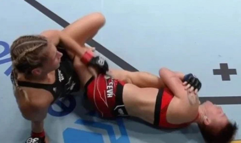 Видео полного боя c крутым дебютом уроженки Казахстана в UFC