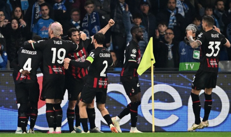 «Милан» вышел в полуфинал Лиги чемпионов благодаря гостевой ничьей с «Наполи»