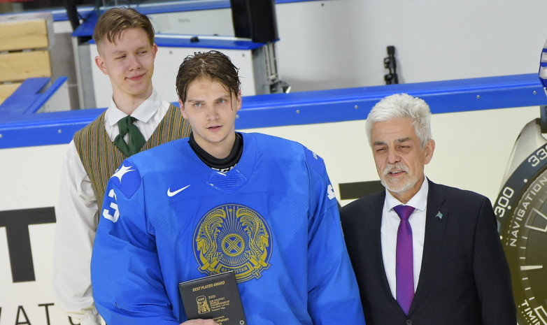 ИИХФ отметила игру вратаря сборной Казахстана в матче со Словакией на ЧМ по хоккею
