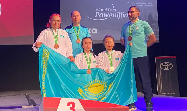 Казахстанцы завоевали 32 медали на Кубке мира по парапауэрлифтингу
