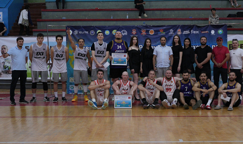 Определился победитель 1-го тура чемпионата Казахстана по баскетболу 3х3 среди мужских команд