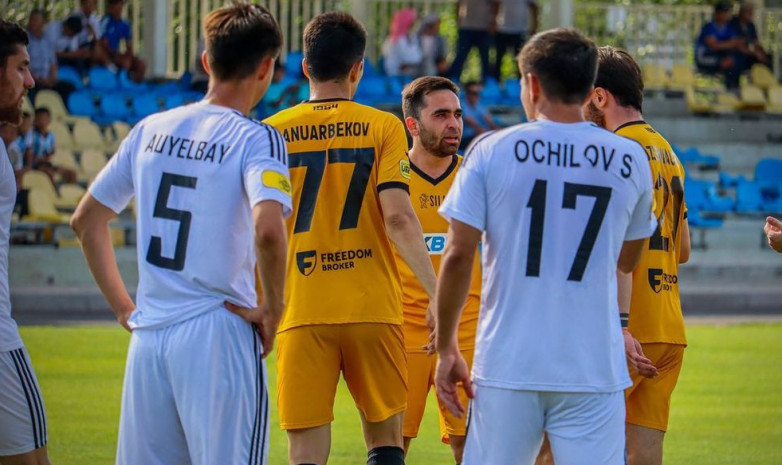 «Женис» крупно обыграл «Туркестан» в матче Первой лиги