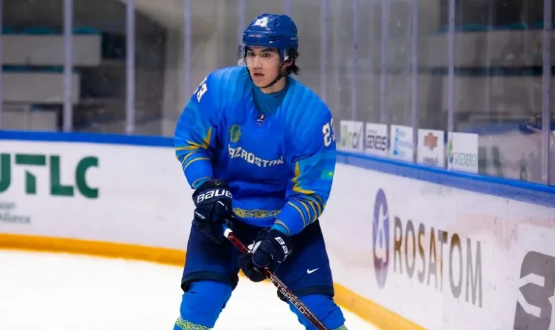 Дебютант сборной Казахстана прокомментировал крупное поражение на ЧМ-2023 по хоккею