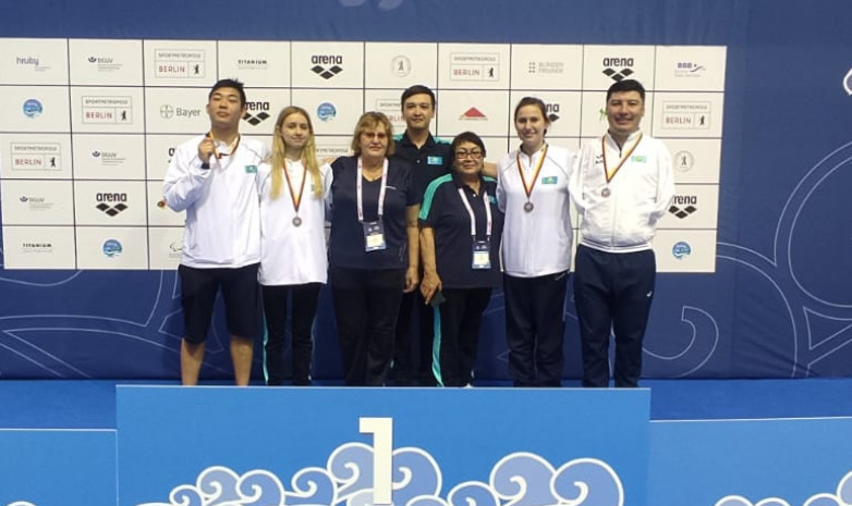Казахстанцы стали призерами в серии Кубка мира по пара плаванию в Германии