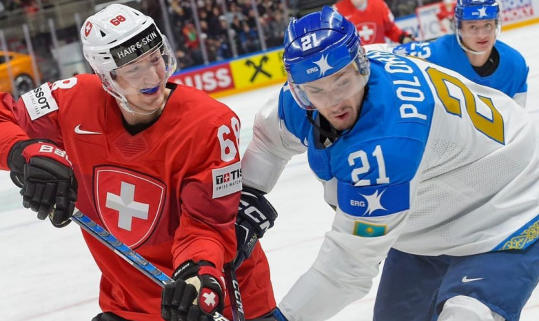 Сборная Казахстана проиграла Швейцарии на чемпионате мира по хоккею