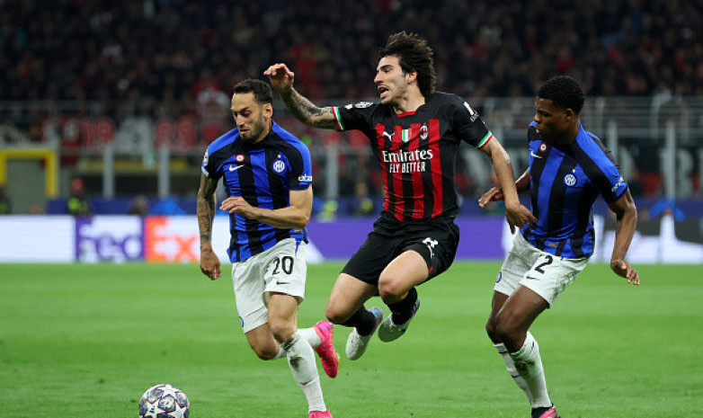 «Интер» победил «Милан» в первом полуфинальном матче Лиги чемпионов