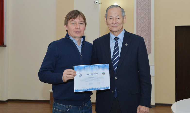Ассистент Магомеда Адиева посетил игру «Кызылжар» – «Ордабасы»
