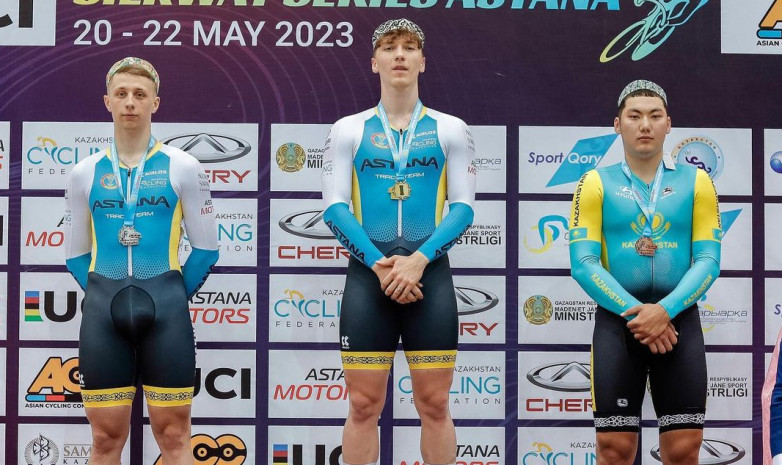 Десять медалей завоевали казахстанцы на международном турнире по велотреку в Астане