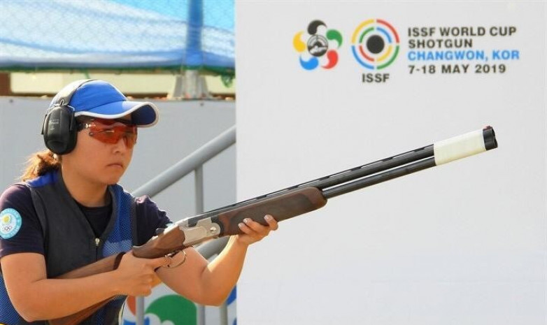 Казахстанка завоевала «золото» на ЭКМ по стендовой стрельбе