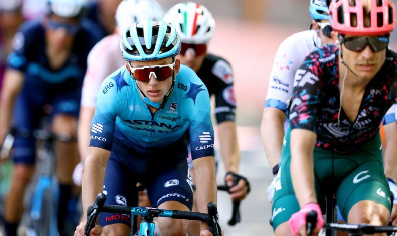 «Астана» шабандозы «Джиро д'Италияның» 18-кезеңінде 19-орын алды