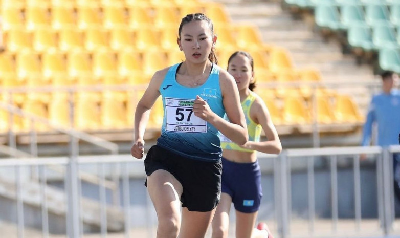 Акбаян Нурмамет завоевала «серебро» на юниорском чемпионате Азии по легкой атлетике в Южной Корее