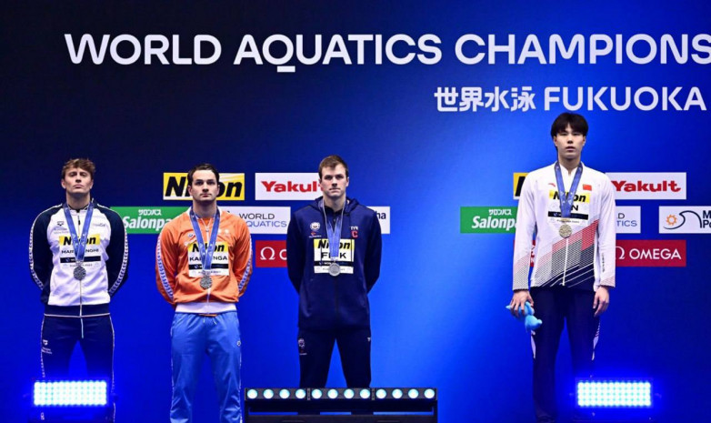 Сразу три пловца завоевали серебряные медали на 100-метровке брассом на ЧМ