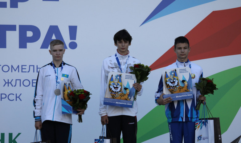 Казахстанские легкоатлеты заняли третье место в смешанной эстафете на II Играх стран СНГ