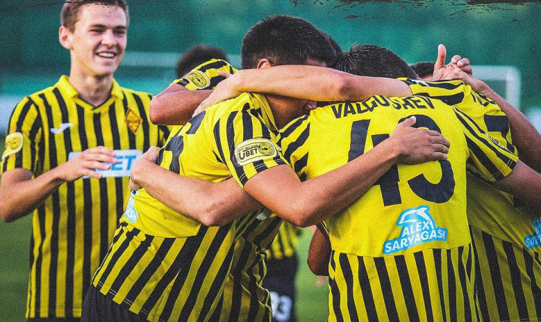 Молодежка «Кайрата» разгромила вторую команду «Астаны» в матче Первой лиги