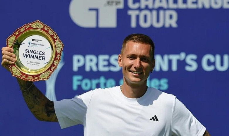 Казахстанский теннисист взлетел в обновленном рейтинге ATP