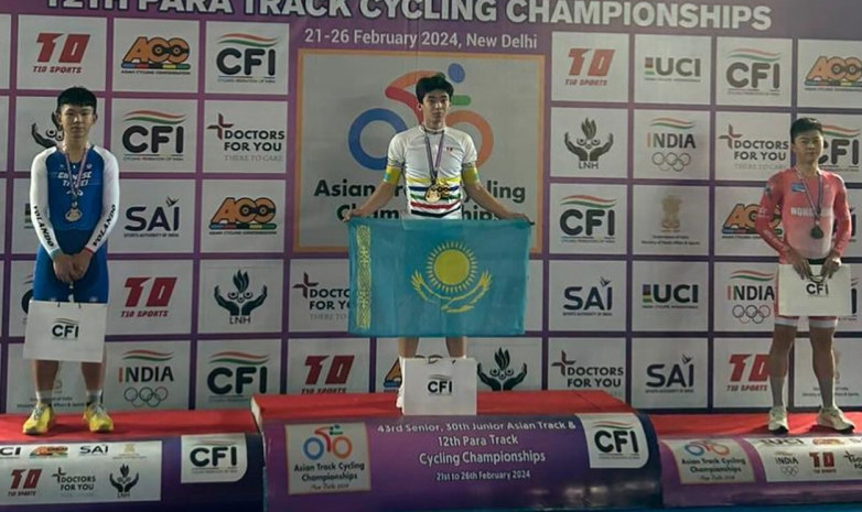 Казахстанские велогонщики завоевали 6 медалей на  чемпионате Азии-2024